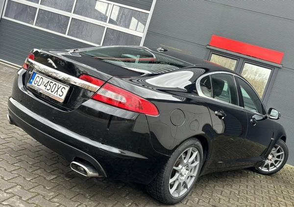 Jaguar XF cena 39800 przebieg: 177114, rok produkcji 2010 z Wysokie Mazowieckie małe 529